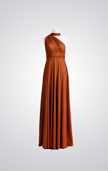 Infinity Dress Rust