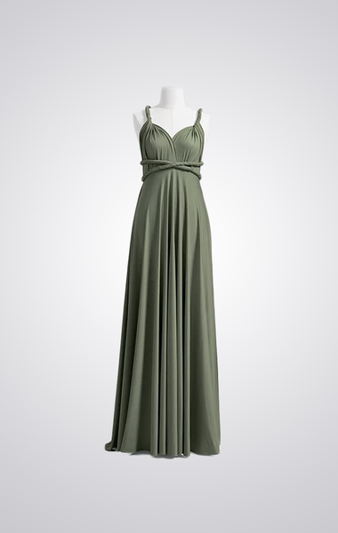 Infinity Dress Olive Green