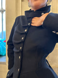 PazzaVenezia Black Coat