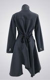 PazzaVenezia Blue Navy Coat