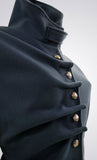 PazzaVenezia Blue Navy Coat