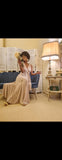Infinity dress begie